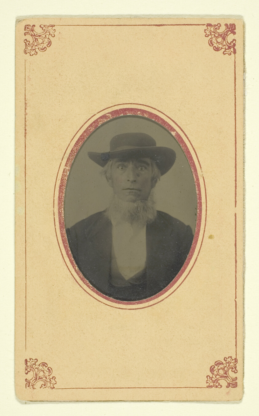 Untitled (Portrait of a Bearded Man with Hat)