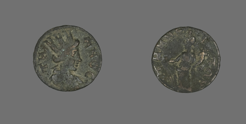 Coin Depicting the Amazon Cyme