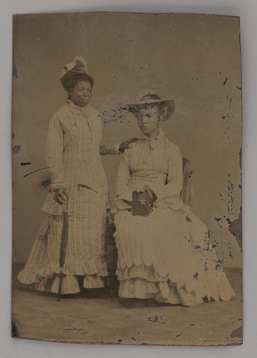 Untitled (Portrait of One Standing Woman and One Seated Woman)