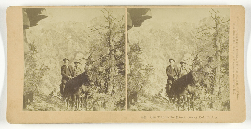 Our Trip to the Mines, Ouray, Col, U.S.A.