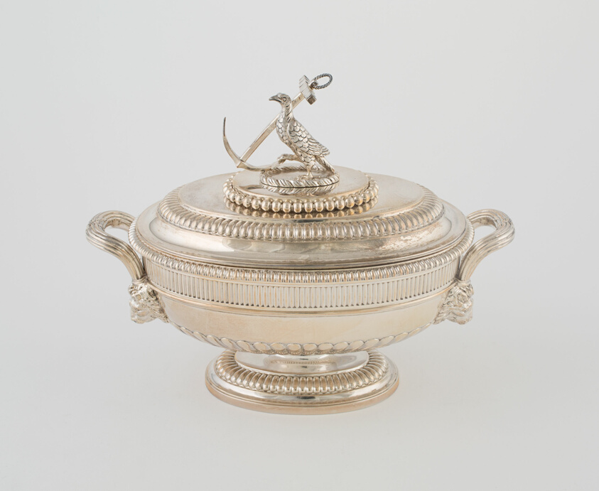 Sauce Tureen and Cover from the Hood Service