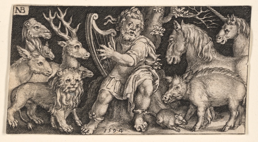 Orpheus from Fighting Chimeras and Scenes from Aesop's Fables