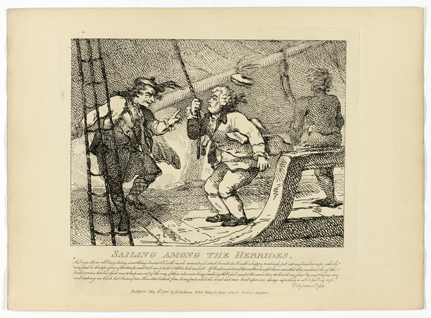 Sailing Among the Hebrides, from Boswell's Tour of the Hebrides