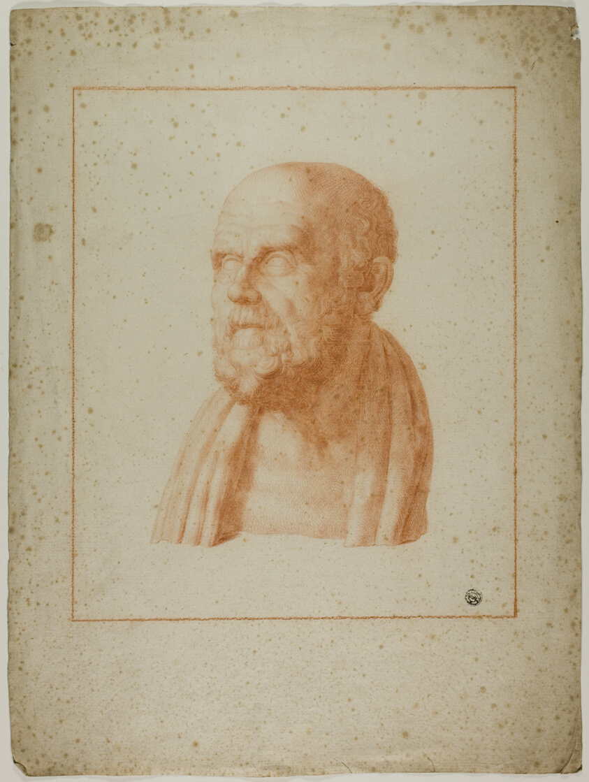 Ancient Bust of Bearded Man