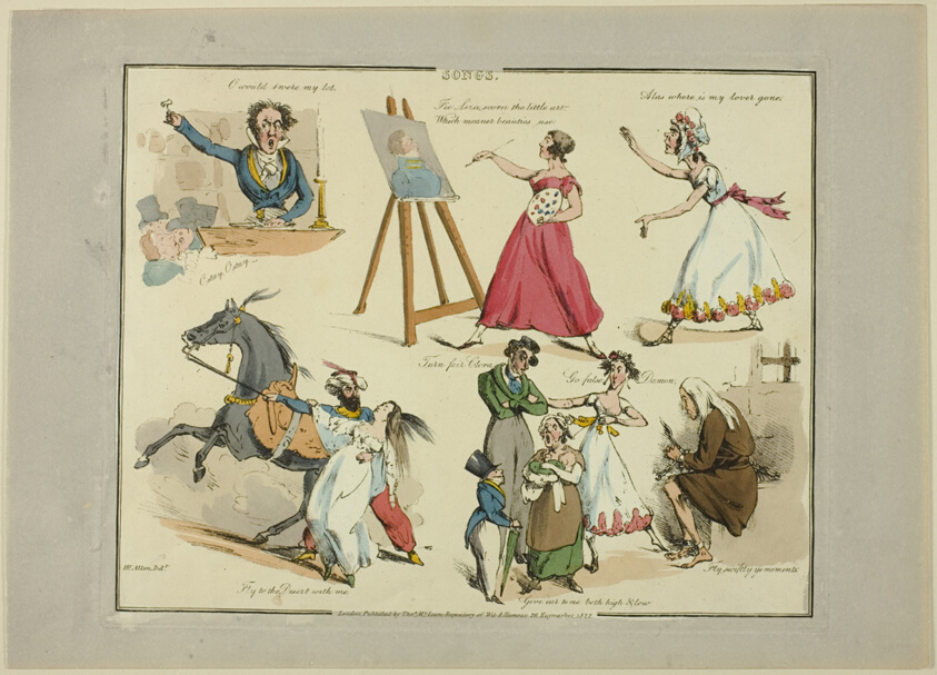 Plate from Illustrations to Popular Songs