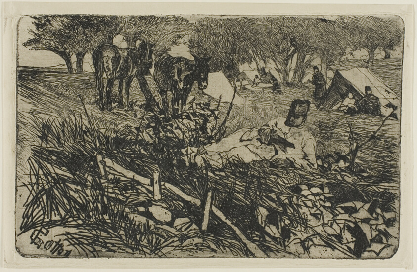 The Letter at Camp