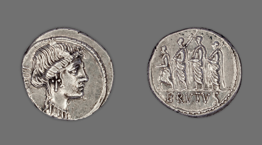 Denarius (Coin) Depicting Liberty