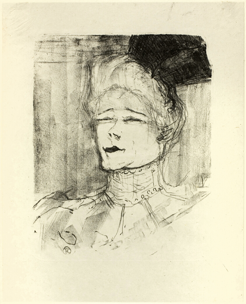 Jeanne Granier, from Treize Lithographies