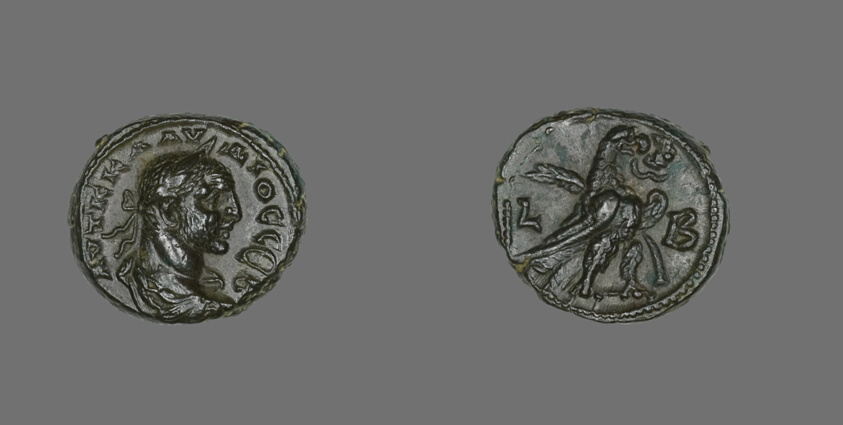 Coin Portraying Emperor Claudius II Gothicus