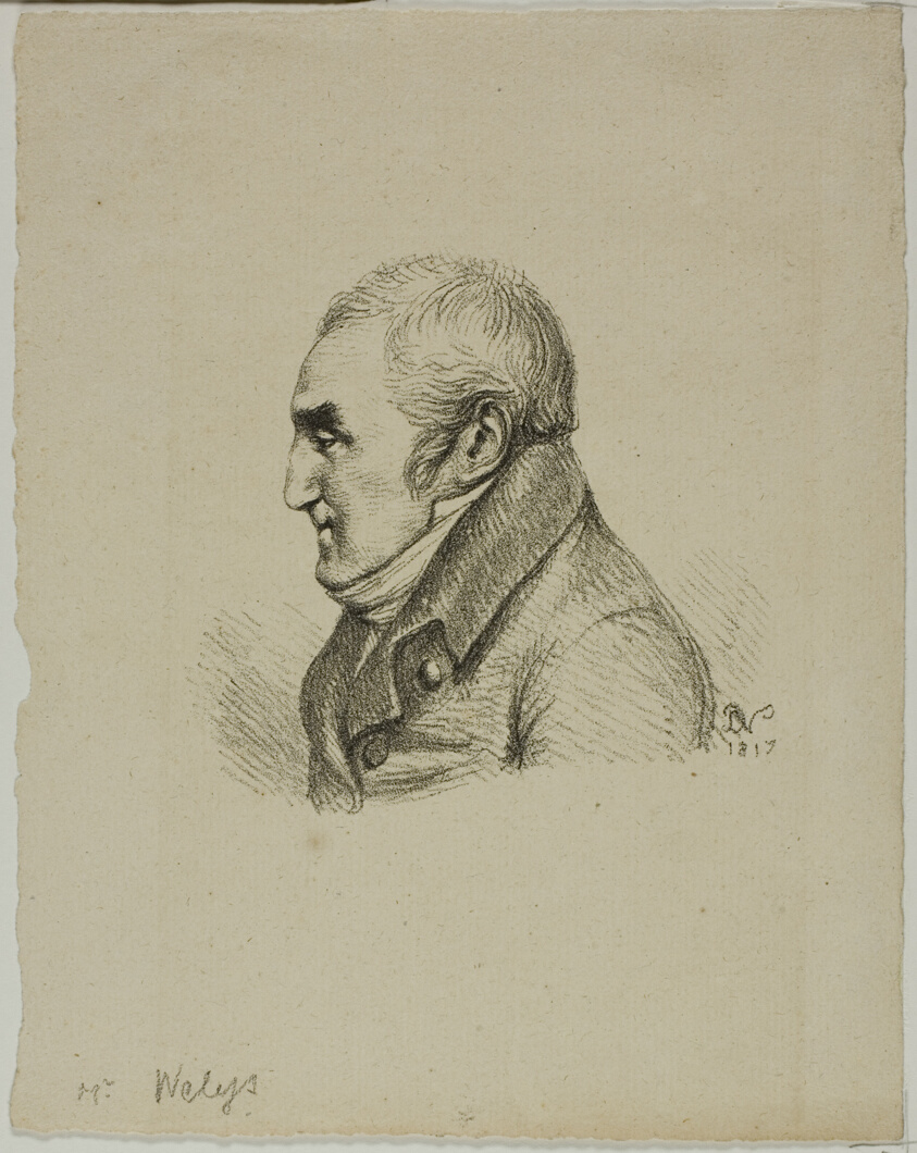 Portrait of Monsieur Nelys in Profile