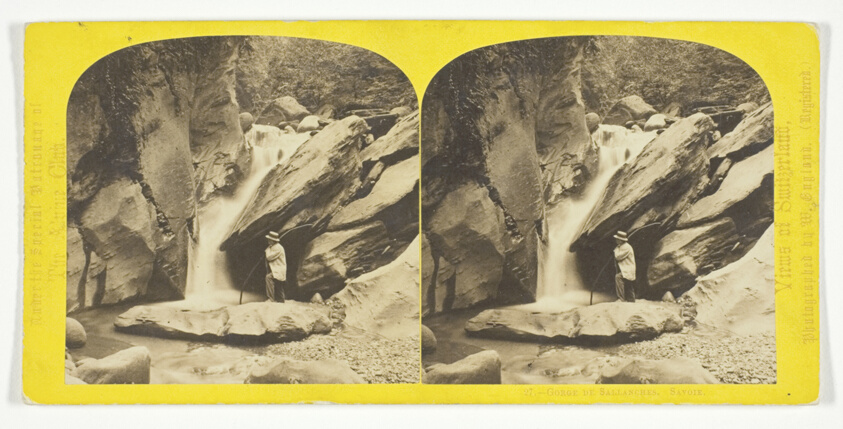 Gorges de Sallanches, Savoie, no. 27 from the series "Views of Switzerland"