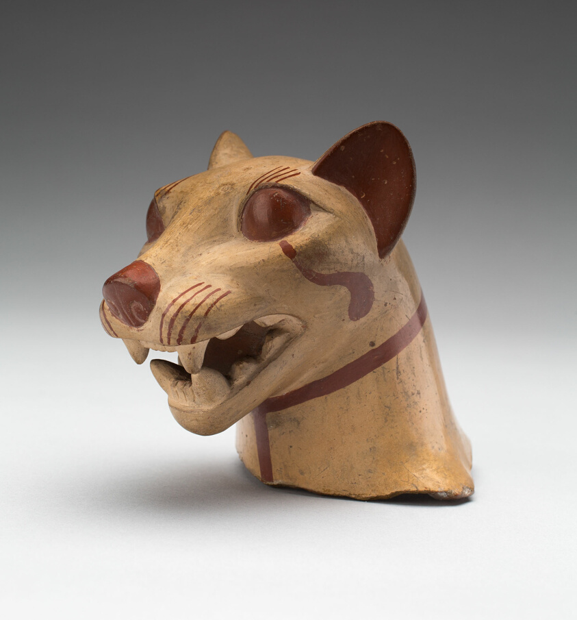 Fragment of a Vessel in the Form of a Puma