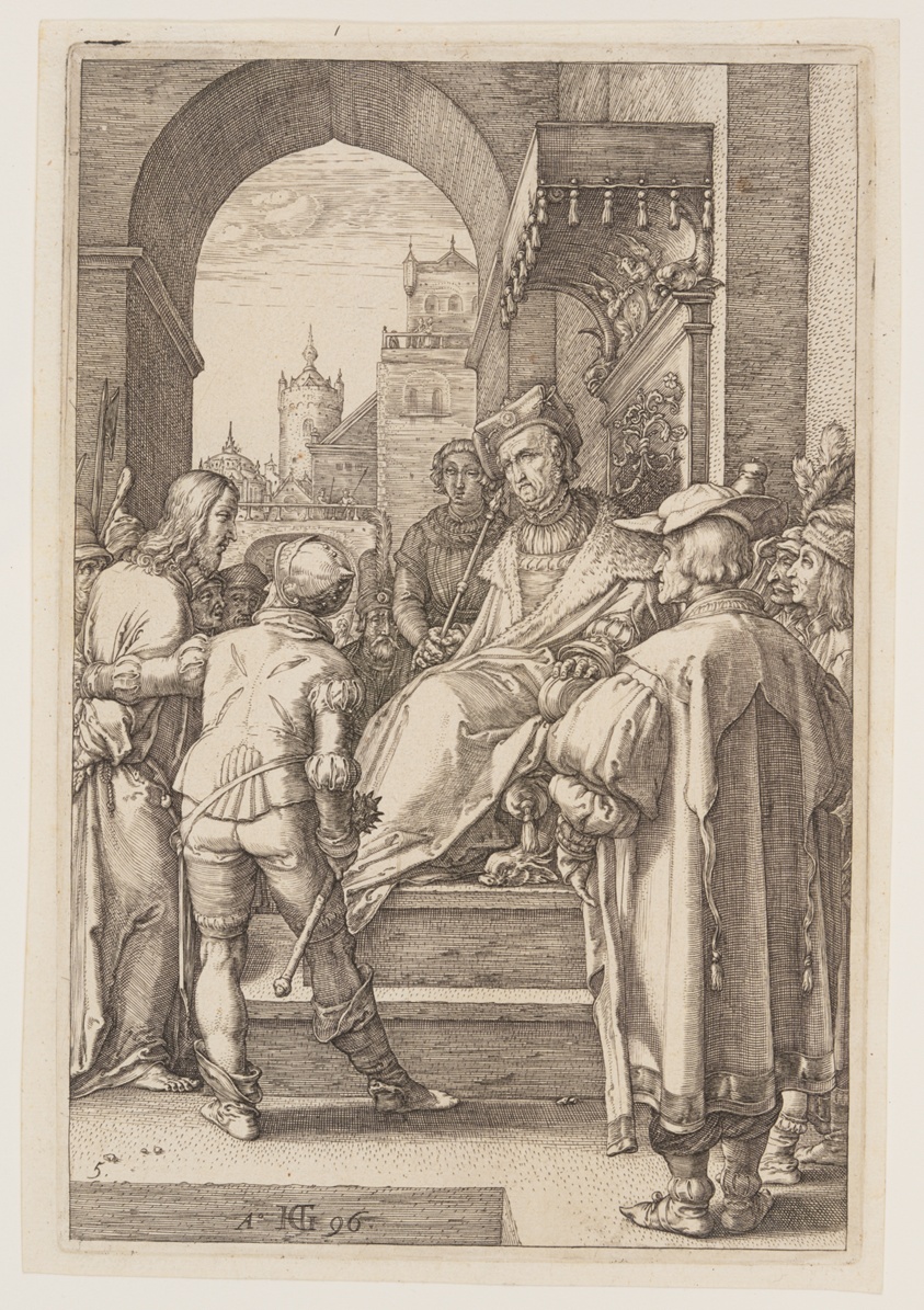 Christ before Pilate, from The Passion