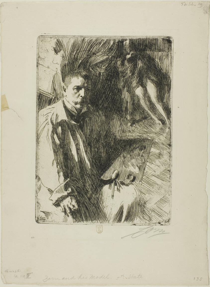 Self-Portrait with Model II