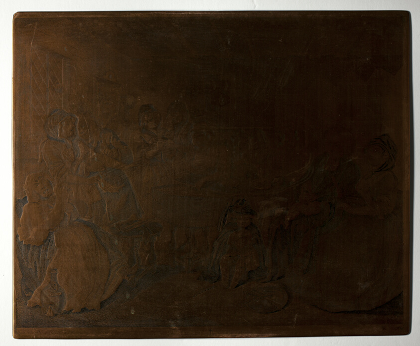 Plate six, from A Harlot's Progress