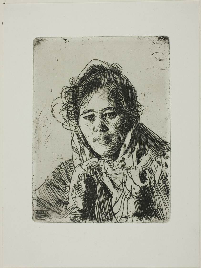 Young Girl from Mora (Kråkberg's Anna)