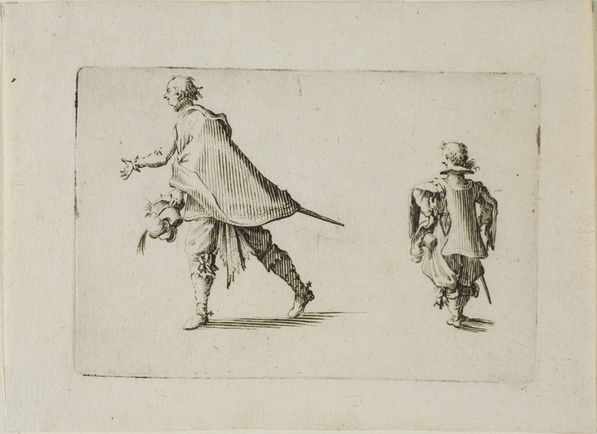 A Gentleman and his Page, from The Caprices