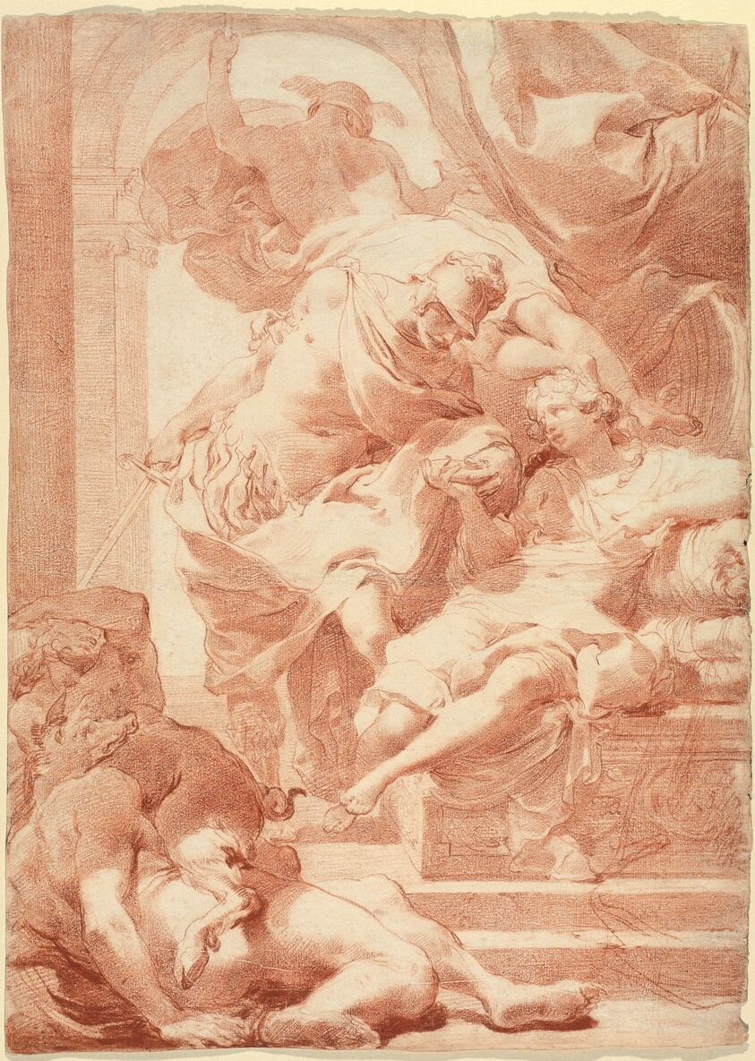 Ulysses Before Circe, Mercury Behind