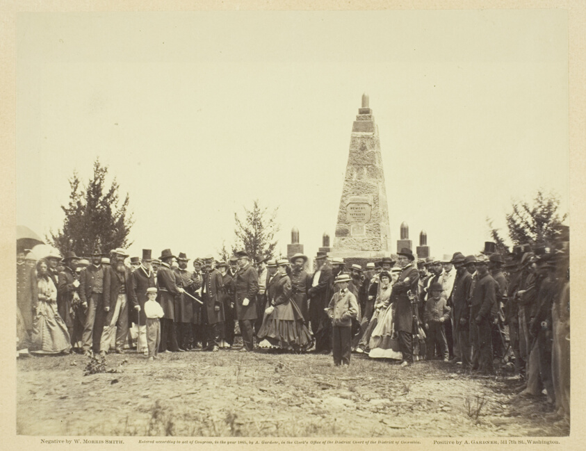 Dedication of Monument on Bull Run Battle-field