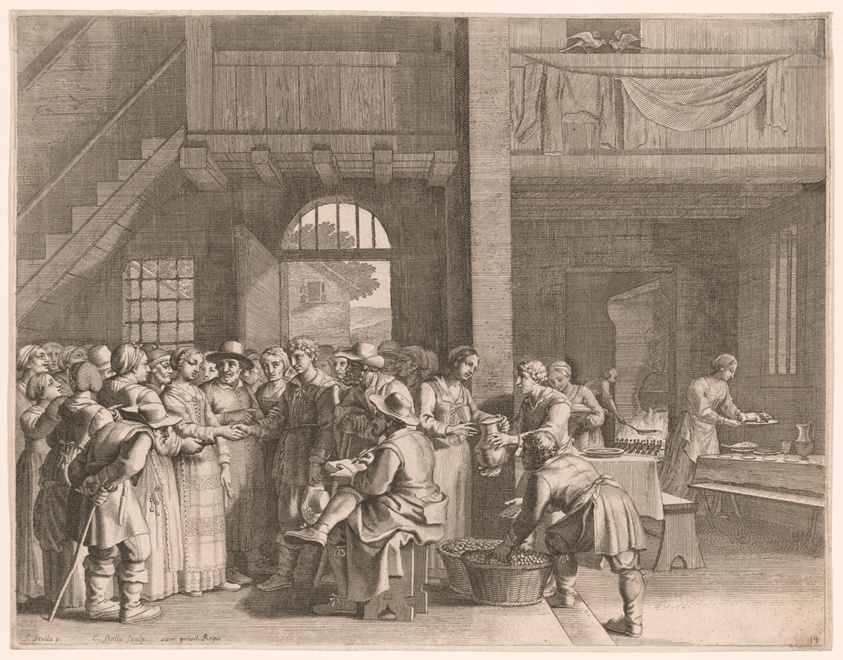 The Engagement, Plate 14 from Pastorales