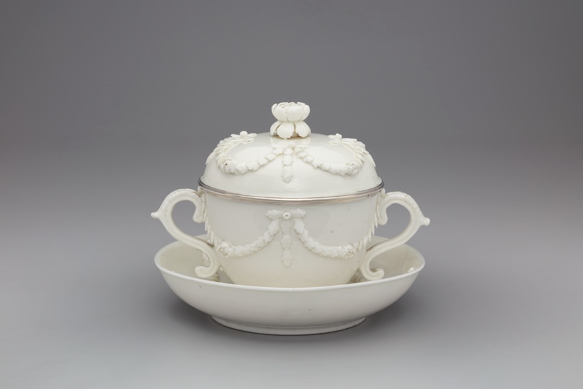 Covered Bowl and Stand