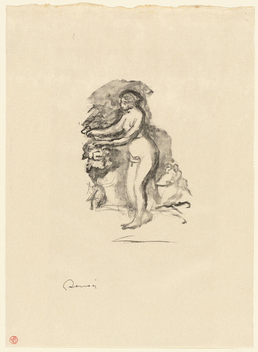 Woman with Grapevine