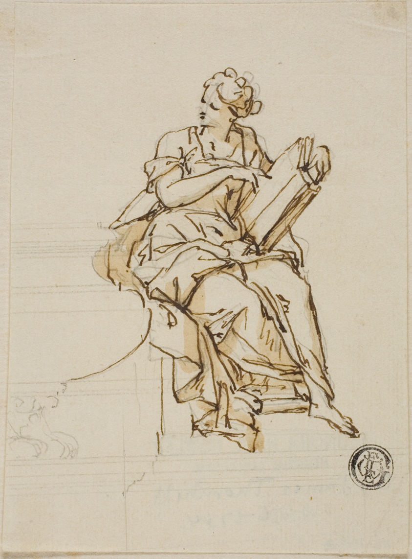 Wisdom: Unexecuted Design for the Monument to the First Duke of Marlborough