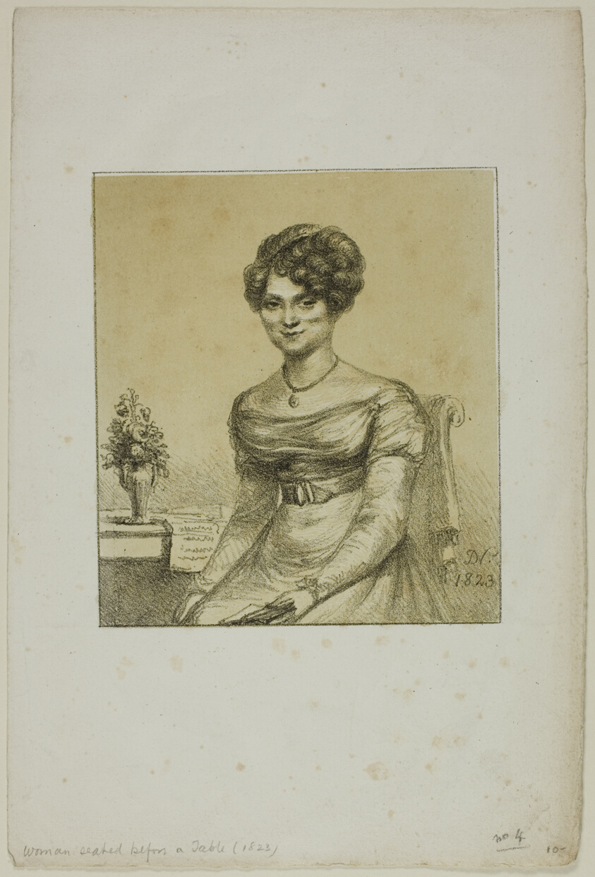 Woman Seated before a Table