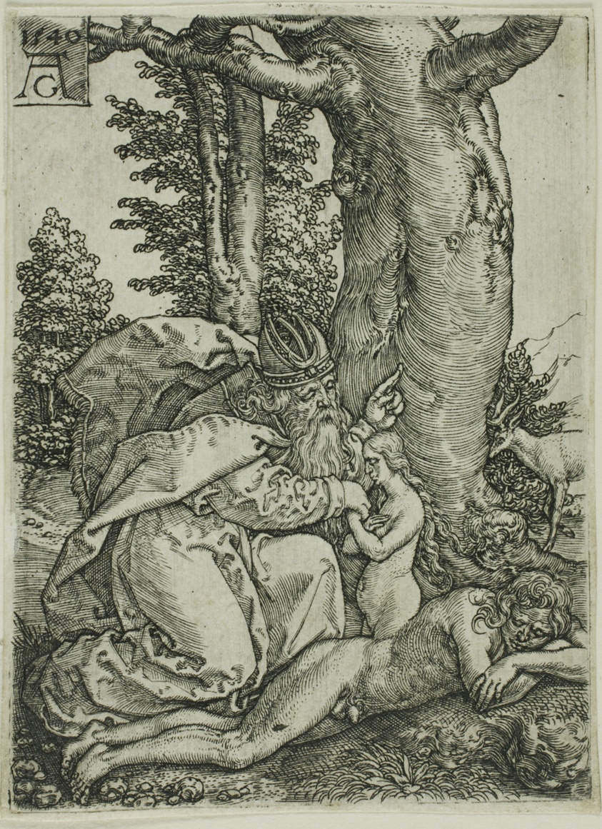 The Creation of Eve, plate one from Adam and Eve