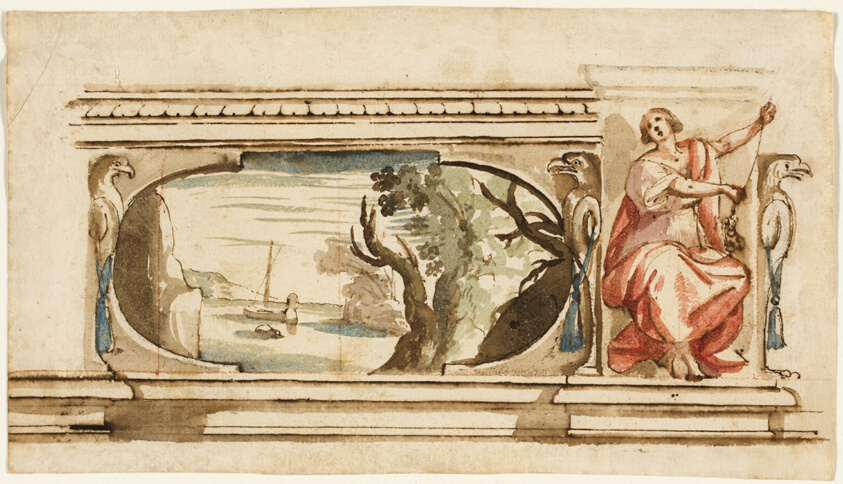 Study for a Painted Frieze