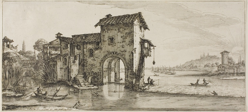 The Watermill, from Various Scenes Designed in Florence