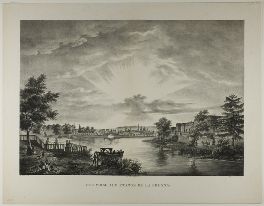 View Taken from the Pools of the Presnia, from Views of Moscow