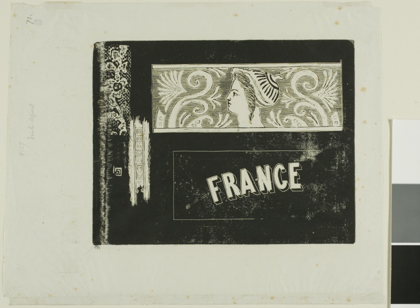 Study for Share Certificates in a Fraudulent Franco-Californian Company, No. 2