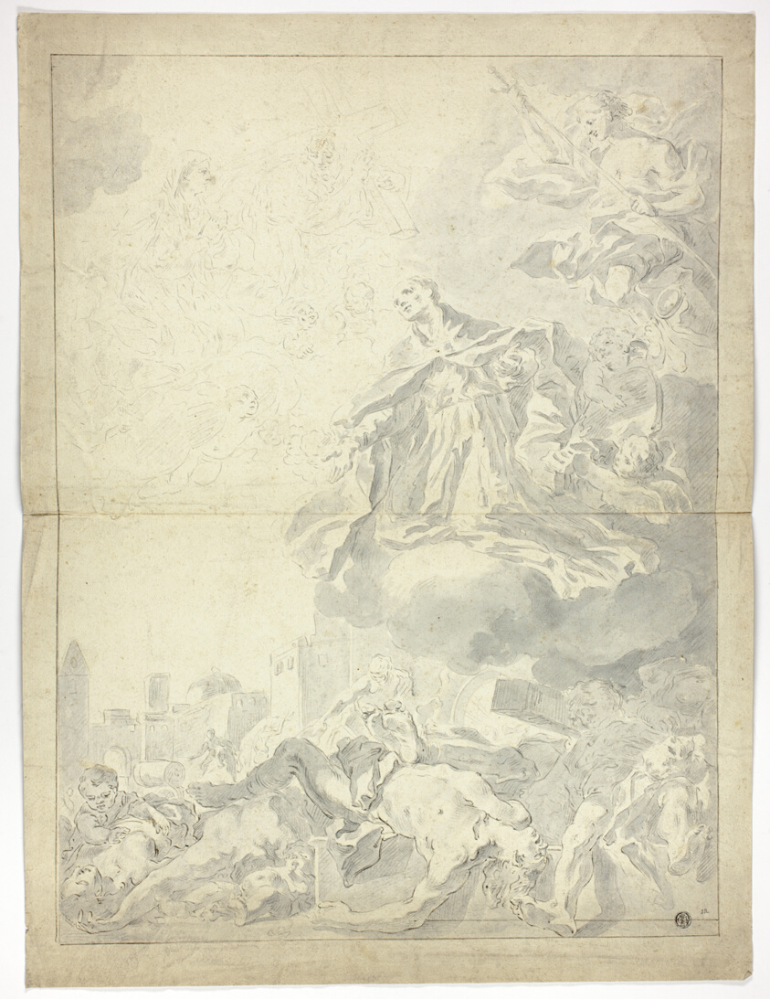 Saint Cajetan of Thiene Interceding for Victims of the Plague