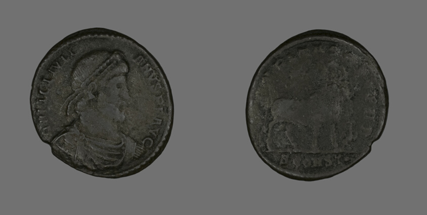 Base (Coin) Portraying Emperor Julianus