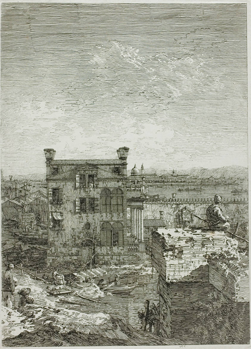 The House with the Peristyle, from Vedute