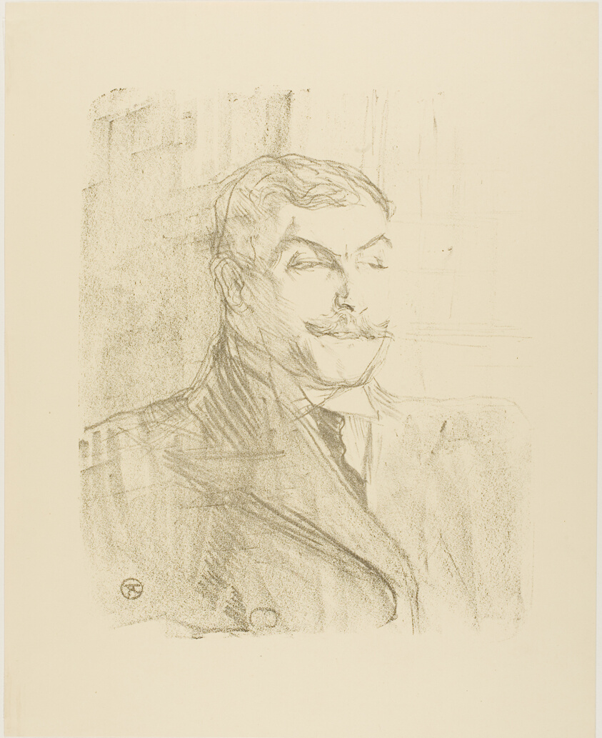Lucien Guitry, from Treize Lithographies