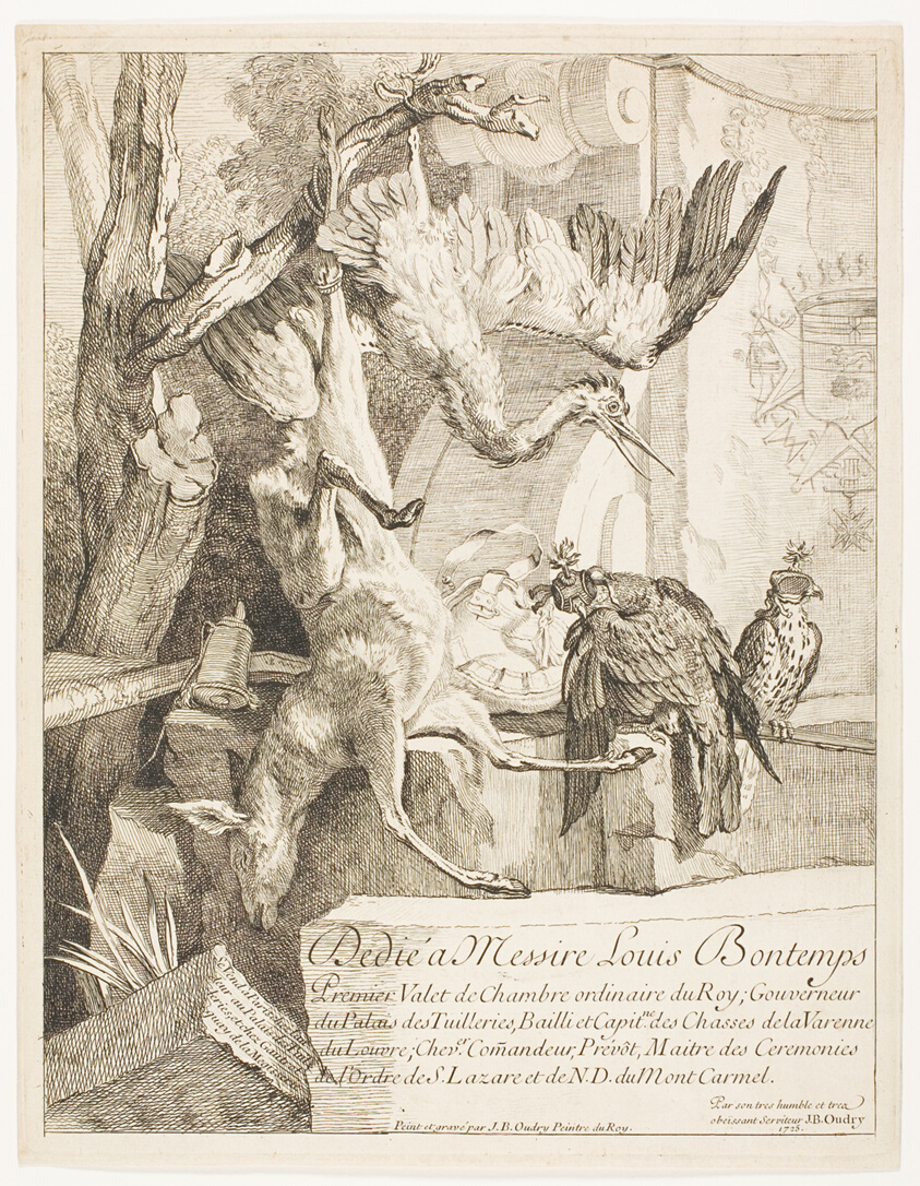 Frontispiece, a Series from Four Hunting Subjects