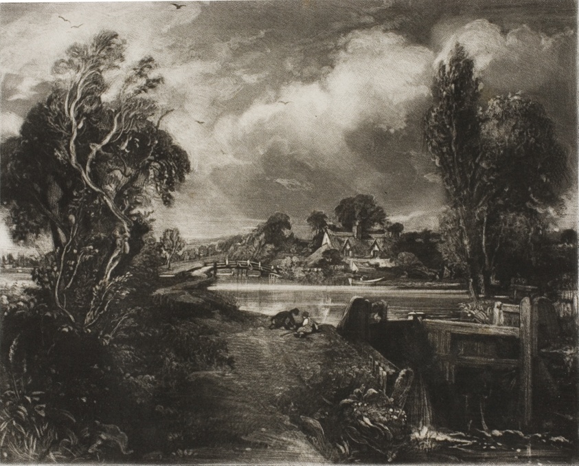 A Lock on the Stour, Suffolk