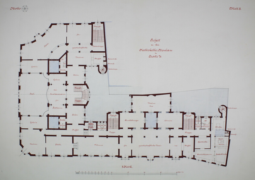 Rathskeller Neubau, Halle (Saale), Saxony-Anhalt, Germany, Second Floor Plan