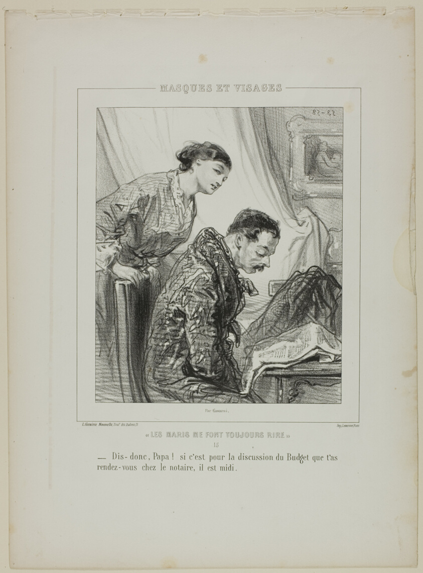 Say-So, Papa!, from Masques et Visages