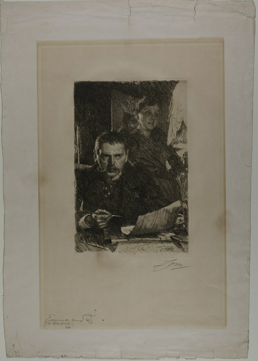 Zorn and His Wife