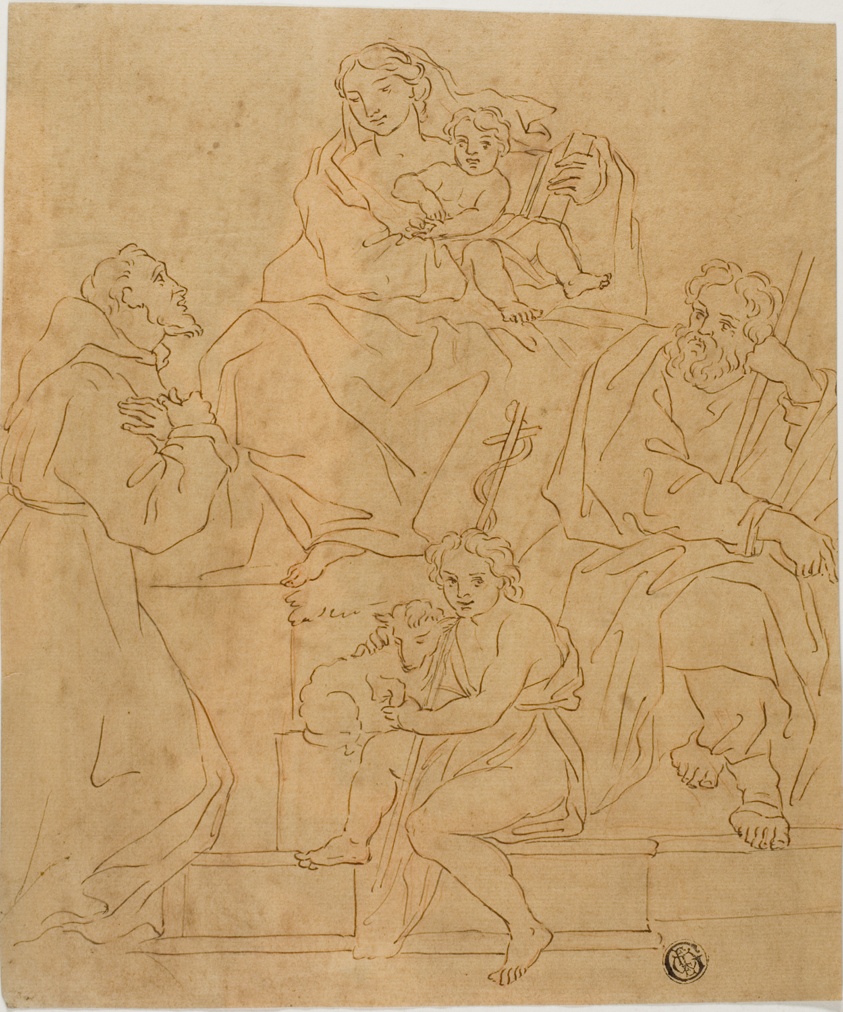 Holy Family with Saint Francis of Assisi and the Infant John the Baptist