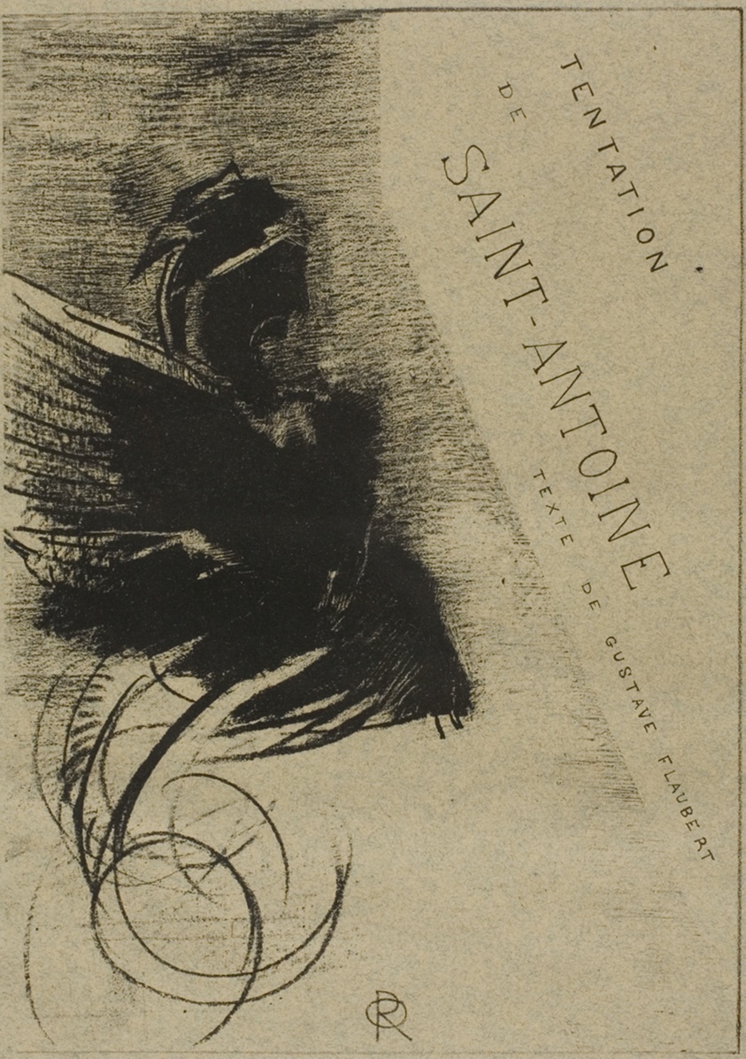 Cover-Frontispiece for the Temptation of St. Anthony