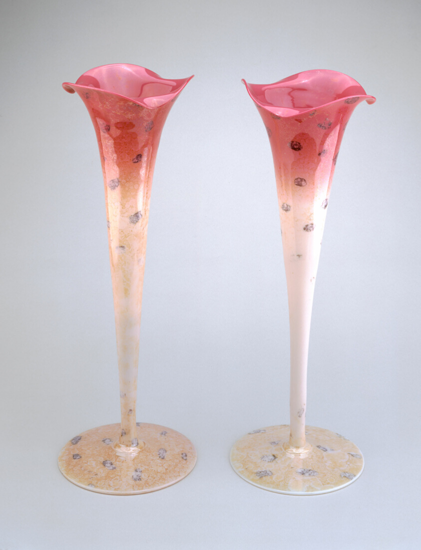 Pair of Agata Vases
