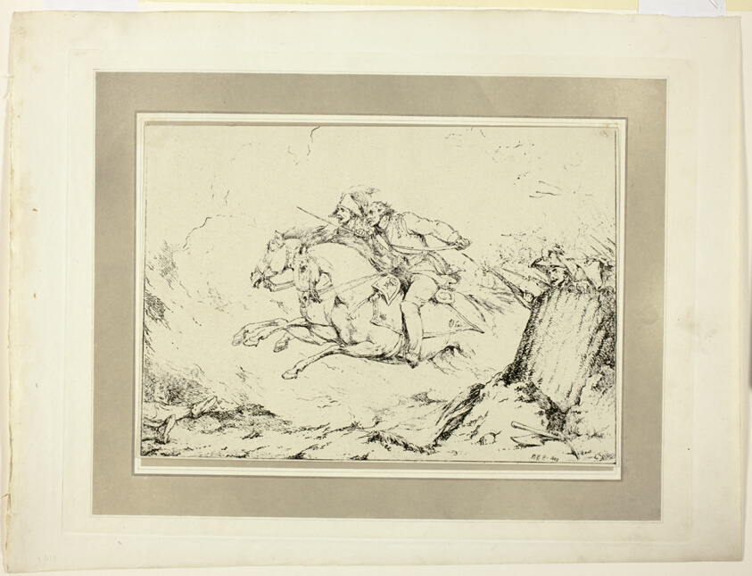 Charge, from the first issue of Specimens of Polyautography