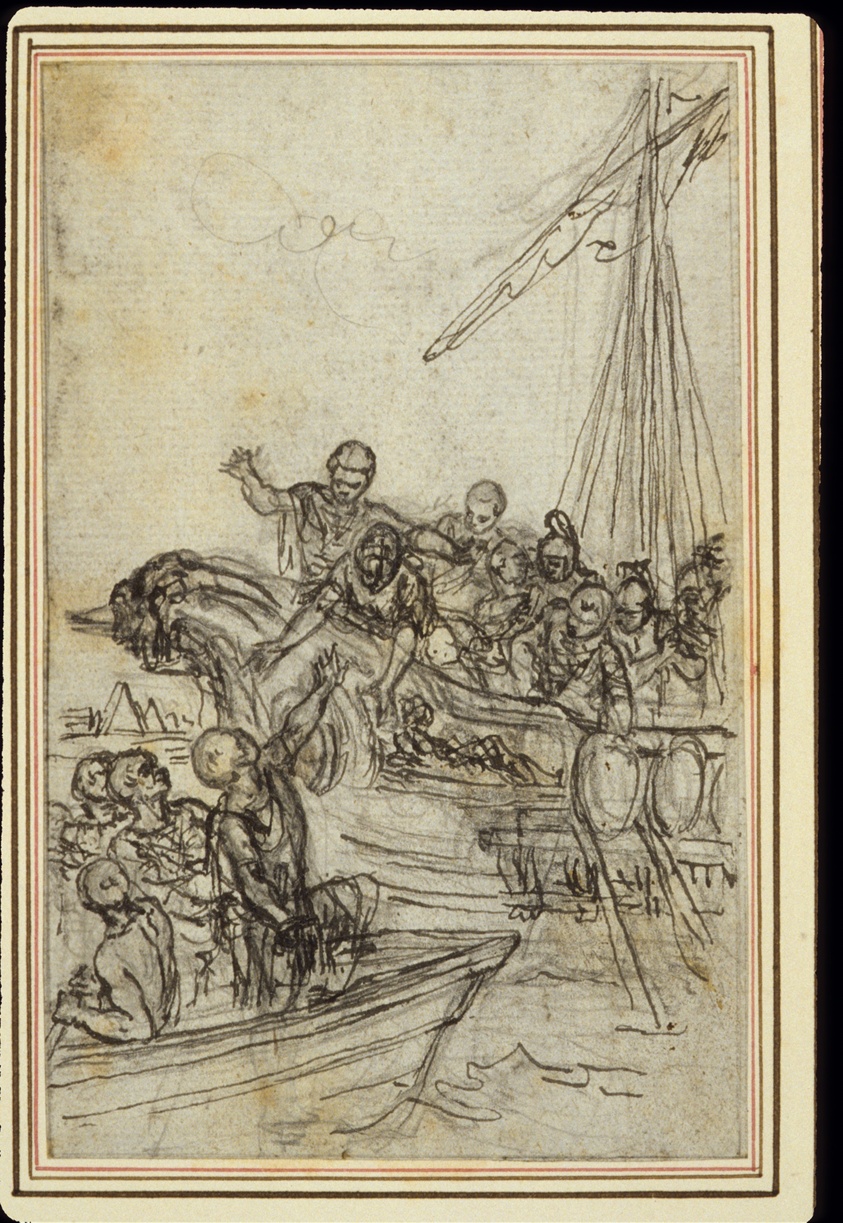 Study for Lucain's "La Pharsale", Canto VIII