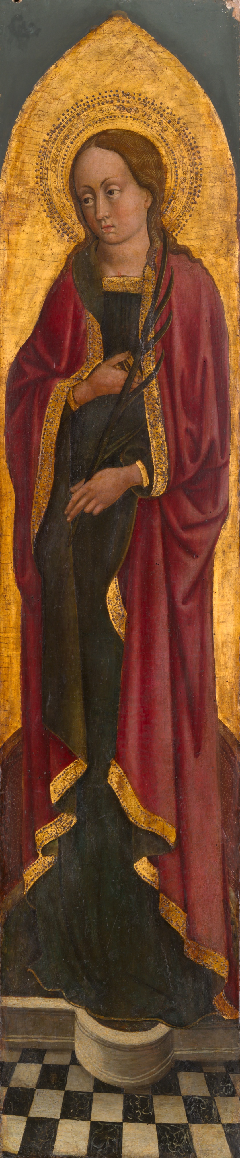 Panels from the Altarpiece of The Assumption of the Virgin with Saints: Saint Giustina of Padua
