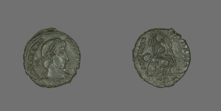 Coin Portaying Emperor Constantius II