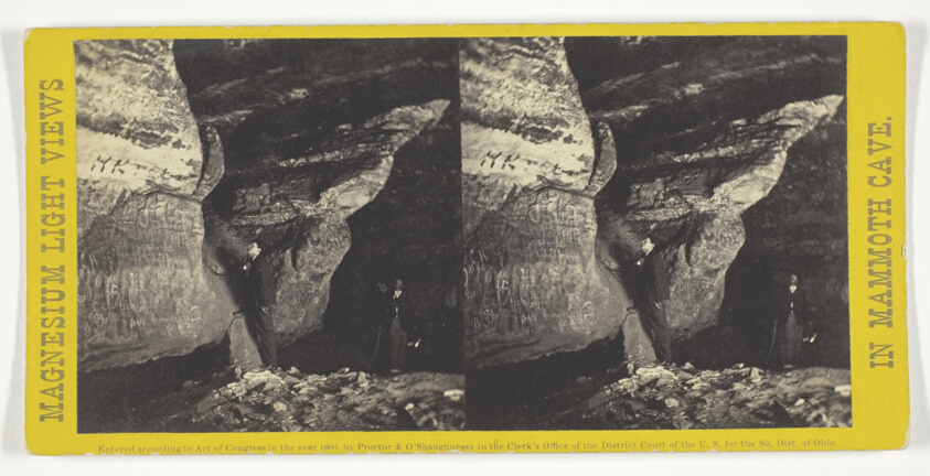"Grand Crossing", No. 25 from the series "Mammoth Cave Views"